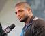 Feb 22, 2014; Indianapolis, IN, USA; Missouri Tigers defensive end Michael Sam speaks at the NFL Combine at Lucas Oil Stadium. Mandatory Credit: Pat Lovell-USA TODAY Sports
