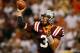 ATLANTA, GA - SEPTEMBER 26: Logan Thomas #3 of the Virginia Tech Hokies passes against the Georgia Tech Yellow Jackets at Bobby Dodd Stadium on September 26, 2013 in Atlanta, Georgia. (Photo by Kevin C. Cox/Getty Images)