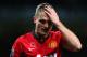 MANCHESTER, ENGLAND - NOVEMBER 10: Nemanja Vidic of Manchester United leaves the pitch after sustaining an injury during the Barclays Premier League match between Manchester United and Arsenal at Old Trafford on November 10, 2013 in Manchester, England. (Photo by Alex Livesey/Getty Images)