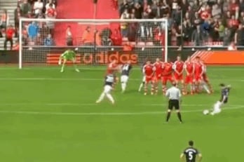 Watch: Mata Equalises Through Free Kick