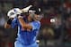 India's Yuvraj Singh plays a shot during their ICC Twenty20 Cricket World Cup final match against Sri Lanka in Dhaka, Bangladesh, Sunday, April 6, 2014. (AP Photo/A.M. Ahad)