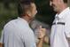 Sergio Garcia and Justin Rose finish Saturday's round.