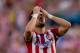 MADRID, SPAIN - MAY 11: David Villa of Atletico de Madrid reacts as he fail to score during the La Liga match between Club Atletico de Madrid and Malaga CF at Vicente Calderon Stadium on May 11, 2014 in Madrid, Spain. (Photo by Gonzalo Arroyo Moreno/Getty Images)