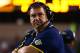 Dec 28, 2013; Tempe, AZ, USA; Michigan Wolverines head coach Brady Hoke in the second half against the Kansas State Wildcats during the Buffalo Wild Wings Bowl at Sun Devil Stadium. Kansas State defeated Michigan 31-14. Mandatory Credit: Mark J. Rebilas-USA TODAY Sports