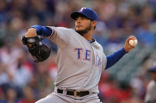 Martin Perez Expected to Miss at Least One Start with Left Elbow Discomfort