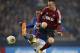 Nuremberg's Josip Drmic of Switzerland , right, and Schalke's Joel Matip of Cameroon challenge for the ball during the German Bundesliga soccer match between FC Schalke 04 and 1. FC Nuremberg in Gelsenkirchen, Germany, Saturday, May 10, 2014. (AP Photo/Martin Meissner)