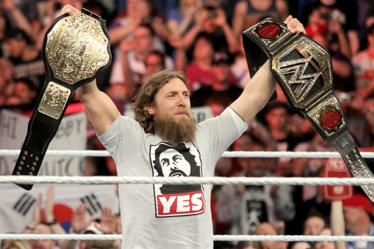 Cementing Daniel Bryan’s status as the face of the WWE