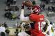 Nov 9, 2013; Laramie, WY, USA; Fresno State Bulldogs wide receiver Davante Adams (15) is unable to make a reception while defended by Wyoming Cowboys cornerback Blair Burns (20) during the fourth quarter at War Memorial Stadium. Mandatory Credit: Troy Babbitt-USA TODAY Sports