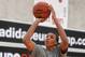 TREVISO, ITALY - JUNE 10: Dante Exum practices during adidas Eurocamp day three at La Ghirada sports center on June 10, 2013 in Treviso, Italy. (Photo by Roberto Serra/Iguana Press/Getty Images)
