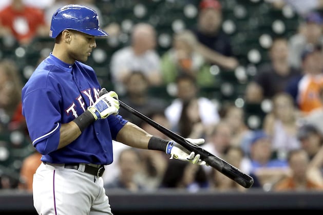 Rangers Give Alex Rios 'Gift' After He Strikes out Four Times