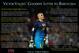 FC Barcelona's goalkeeper Victor Valdes warms up before a Spanish La Liga soccer match against Real Madrid at the Santiago Bernabeu stadium in Madrid, Sunday March 23, 2014. (AP Photo/Paul White)