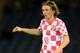 GLASGOW, SCOTLAND - OCTOBER 15: Luka Modric of Croatia in action during the FIFA 2014 World Cup Qualifying Group A match between Scotland and Croatia at Hampden Park on October 15, 2013. (Photo by Mark Runnacles/Getty Images)