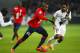 Lille's Salomon Kalou, left, and Rennes' Makoun challenge for the ball during their French League one soccer match at the Lille Metropole stadium, in Villeneuve d'Ascq, northern France, Friday, Jan. 24, 2014. (AP Photo / Michel Spingler)