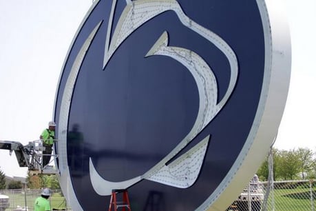 Photo: New PSU Scoreboard Features Huge Nittany Lion Logo
