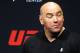 Apr 18, 2014; Orlando, FL, USA; UFC president Dana White during a weigh-in for UFC on FOX 11 at Amway Center. Mandatory Credit: David Manning-USA TODAY Sports