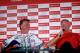 MUNICH, GERMANY - JULY 28: Head coach of Bayern Louis van Gaal and head coach of Manchester United Sir Alex Ferguson attend the press conference during the Audi Cup 2009 at the Westin Hotel on July 28, 2009 in Munich, Germany. (Photo by Friedemann Vogel/Getty Images for Audi)