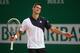 MONTE-CARLO, MONACO - APRIL 18: Novak Djokovic of Serbia reacts against Guillermo Garcia-Lopez of Spain during day six of the ATP Monte Carlo Rolex Masters Tennis at Monte-Carlo Sporting Club on April 18, 2014 in Monte-Carlo, Monaco. (Photo by Julian Finney/Getty Images)