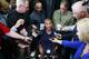 Dante Exum from Australia meets with reporters at the 2014 NBA basketball Draft Combine Thursday, May 15, 2014, in Chicago. Exum did not participate in his scheduled workout Thursday. (AP Photo/Charles Rex Arbogast)