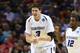 SAN ANTONIO, TX - MARCH 21: Doug McDermott #3 of the Creighton Bluejays reacts after a play in the first half against the Louisiana Lafayette Ragin Cajuns during the second round of the 2014 NCAA Men's Basketball Tournament at AT&T Center on March 21, 2014 in San Antonio, Texas. (Photo by Ronald Martinez/Getty Images)