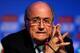 COSTA DO SAUIPE, BAHIA - DECEMBER 05: FIFA President Joseph S. Blatter attends the FIFA Executive Committee Meeting Press Conference during a media day ahead of the 2014 FIFA World Cup Draw at Costa do Sauipe Resort on December 5, 2013 in Costa do Sauipe, Brazil. (Photo by Clive Mason/Getty Images)