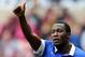 Everton's Romelu Lukaku during their English Premier League soccer match against Sunderland at the Stadium of Light, Sunderland, England, Saturday, April 12, 2014. (AP Photo/Scott Heppell)