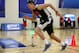 Aaron Gordon, from Arizona, participates in the lane agility course at the 2014 NBA basketball draft combine Friday, May 16, 2014, in Chicago. (AP Photo/Charles Rex Arbogast)