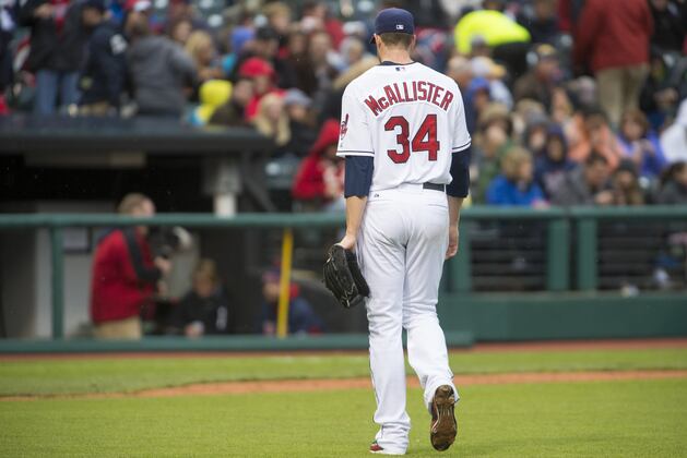 Oakland Athletics Rout Righty Zach McAllister, Cleveland Indians, 11-1