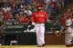 ARLINGTON, TX - APRIL 12: Prince Fielder #84 of the Texas Rangers at Globe Life Park in Arlington on April 12, 2014 in Arlington, Texas. (Photo by Ronald Martinez/Getty Images)