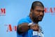 Der Schauspieler Quinton Rampage Jackson posiert am Freitag, 30. Juli 2010, in Berlin bei einem Pressetermin fuer den Film