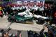 INDIANAPOLIS - MAY 18: Ed Carpenter, driver of the #20 Fuzzy's Vodka Ed Carpenter Racing Chevrolet Dallara poses for a photo after winning the pole position for the 98th Indianapolis 500 Mile Race on May 18, 2014 at the Indianapolis Motor Speedway in Indianapolis, Indiana. (Photo by Jonathan Ferrey/Getty Images)