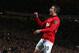 MANCHESTER, ENGLAND - MAY 06: Robin van Persie of Manchester United celebrates scoring his team's third goal during the Barclays Premier League match between Manchester United and Hull City at Old Trafford on May 6, 2014 in Manchester, England. (Photo by Alex Livesey/Getty Images)