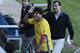 Bolivia‘s president Evo Morales, waves to photographers following a football match at the Carranza Stadium ahead of the XXII Iberoamerican summit in the southern Spanish city of Cadiz, Friday, Nov. 16, 2012. Cadiz host a two-day summit that brings Latin American leaders together with those of Spain and Portugal, two countries badly hit by the economic crisis. A report by two international organizations says economic growth in Latin America will ease from 4.4 percent in 2011 to 3.2 percent in 2012, the first slowdown in nearly a decade. (AP Photo/Miguel Gomez)