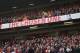 MANCHESTER, ENGLAND - MARCH 29: General View of a David Moyes banner during the Barclays Premier League match between Manchester United and Aston Villa at Old Trafford on March 29, 2014 in Manchester, England. (Photo by Alex Livesey/Getty Images)