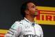 MONTMELO, SPAIN - MAY 11: Lewis Hamilton of Great Britain and Mercedes GP celebrates on the podium during the Spanish Formula One Grand Prix at Circuit de Catalunya on May 11, 2014 in Montmelo, Spain. (Photo by Paul Gilham/Getty Images)
