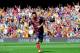 BARCELONA, SPAIN - MAY 03: Lionel Messi of FC Barcelona celebrates after scoring the opening goal during the La Liga match between FC Barcelona and Getafe CF at Nou Camp on May 3, 2014 in Barcelona, Spain. (Photo by David Ramos/Getty Images)