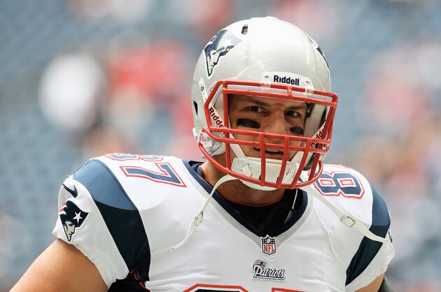 Gronk Gets a Spanking on His Birthday