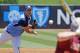 North Carolina pitcher Taylore Cherry, left, throws during the first inning of an Atlantic Coast Conference NCAA college baseball game against Virginia Tech, Sunday, May 26, 2013, in Durham, N.C. North Carolina won 4-1. (AP Photo/Karl B DeBlaker)