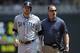 Corey Hart injured his left hamstring Sunday, meaning the Seattle Mariners will soon be shuffling their lineup.