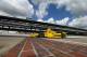 INDIANAPOLIS, IN - MAY 17: Helio Castroneves of Brazil, driver of the #3 Pennzoil Team Penske Chevrolet Dallara poses for a photo for after qualifying for the 98th Indianapolis 500 Mile Race on May 17, 2014 at the Indianapolis Motor Speedway in Indianapolis, Indiana. (Photo by Jonathan Ferrey/Getty Images)