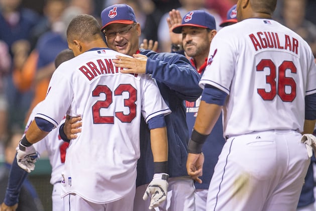 Brantley's HR Gives Cleveland Indians' 5-4 Victory over Tigers in 10 Innings