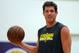 EL SEGUNDO, CA - APRIL 12: Los Angeles D-Fenders player development coach Luke Walton looks on before the game against the Santa Cruz Warriors on April12, 2014 at Toyota Sports Center in El Segundo, California. NOTE TO USER: User expressly acknowledges and agrees that, by downloading and/or using this photograph, User is consenting to the terms and conditions of Getty Images License Agreement. Mandatory Copyright Notice: Copyright 2014 NBAE (Photo by Juan Ocampo/NBAE via Getty Images)