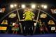 LONDON, ENGLAND - MAY 16: Michael Van Gerwen of Holland gets ready to throw during The Final against Phill Taylor of England during the McCoy's Premier League Darts Play-Offs at The O2 Arena on May 16, 2013 in London, England. (Photo by Charlie Crowhurst/Getty Images)