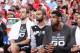 PORTLAND, OR - MAY 12: Manu Ginobili #20, Tony Parker #9 and Tim Duncan #21 of the San Antonio Spurs sit on the bench in Game Four of the Western Conference Semifinals against the Portland Trail Blazers during the 2014 NBA Playoffs on May 12, 2014 at the Moda Center in Portland, Oregon. NOTE TO USER: User expressly acknowledges and agrees that, by downloading and or using this photograph, User is consenting to the terms and conditions of the Getty Images License Agreement. Mandatory Copyright Notice: Copyright 2014 NBAE (Photo by Sam Forencich/NBAE via Getty Images)
