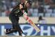 Australia batsman David Warner plays a shot during their ICC Twenty20 Cricket World Cup match against Bangladesh in Dhaka, Bangladesh, Tuesday, April 1, 2014. (AP Photo/Aijaz Rahi)