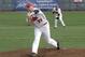 In this photo made Saturday, March 29, 2014, University of Hartford pitcher Sean Newcomb delivers during a baseball game against Stony Brook in Hartford, Conn. The 6-foot-5 left hander is considered a top major-league prospect. (AP Photo/Pat Eaton-Robb)