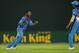 India’s Ravindra Jadeja, left, celebrates the wicket of Sri Lanka’s Dinesh Chandimal during the Asia Cup one-day international cricket tournament in Fatullah, near Dhaka, Bangladesh, Friday, Feb. 28, 2014. (AP Photo/A.M. Ahad)