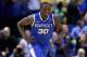 ST LOUIS, MO - MARCH 23: Julius Randle #30 of the Kentucky Wildcats celebrates after defeating the Wichita State Shockers 78 to 76 during the third round of the 2014 NCAA Men's Basketball Tournament at Scottrade Center on March 23, 2014 in St Louis, Missouri. (Photo by Andy Lyons/Getty Images)