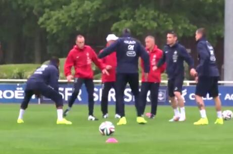 France World Cup Squad's 1st Training Session at Clairefontaine