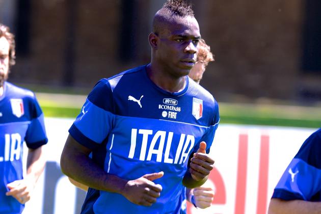 Mario Balotelli Racially Abused as Italy Prepare for England World Cup Showdown