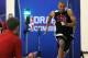 Dante Exum, from Australia, participates in the three-quarters-court sprint in the 2014 NBA basketball draft combine Friday, May 16, 2014, in Chicago. (AP Photo/Charles Rex Arbogast)